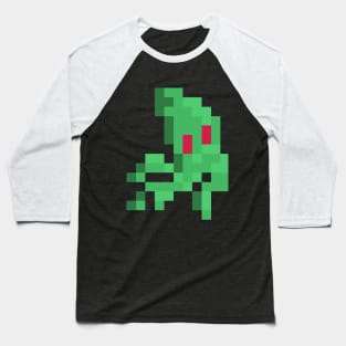 Cute kraken pixel Baseball T-Shirt